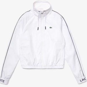 lacoste NWT white jacket